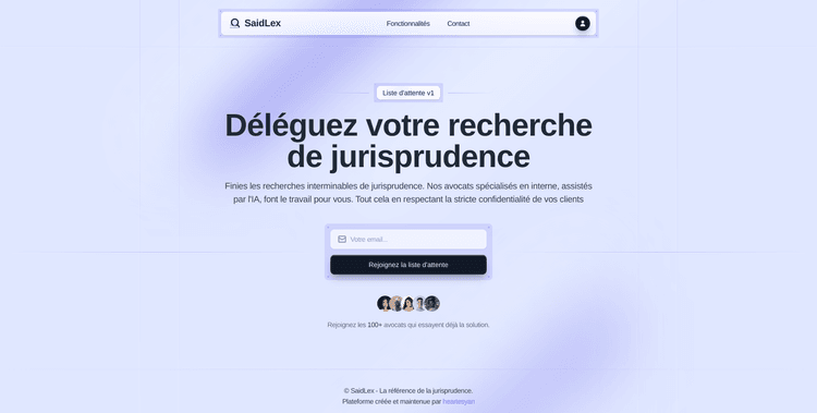 SaidLex: la référence de la jurisprudence